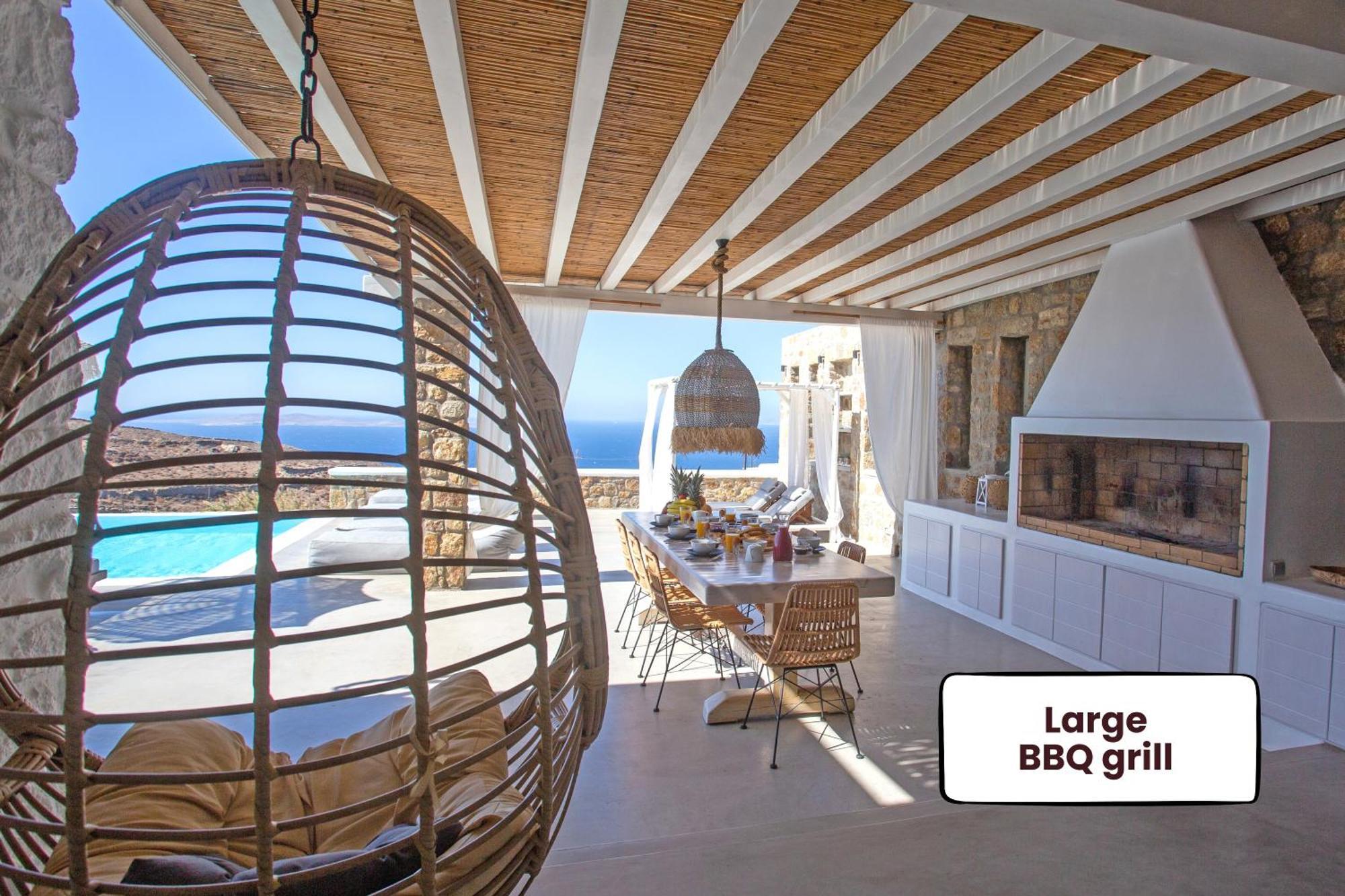 Villa Panamera Mykonos, Private Heaven, Supreme View! Φανάρι Εξωτερικό φωτογραφία