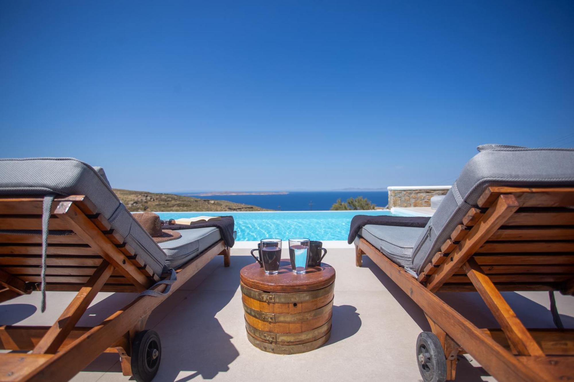 Villa Panamera Mykonos, Private Heaven, Supreme View! Φανάρι Εξωτερικό φωτογραφία