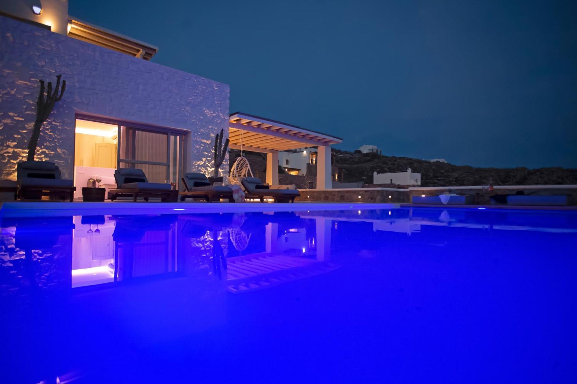Villa Panamera Mykonos, Private Heaven, Supreme View! Φανάρι Εξωτερικό φωτογραφία