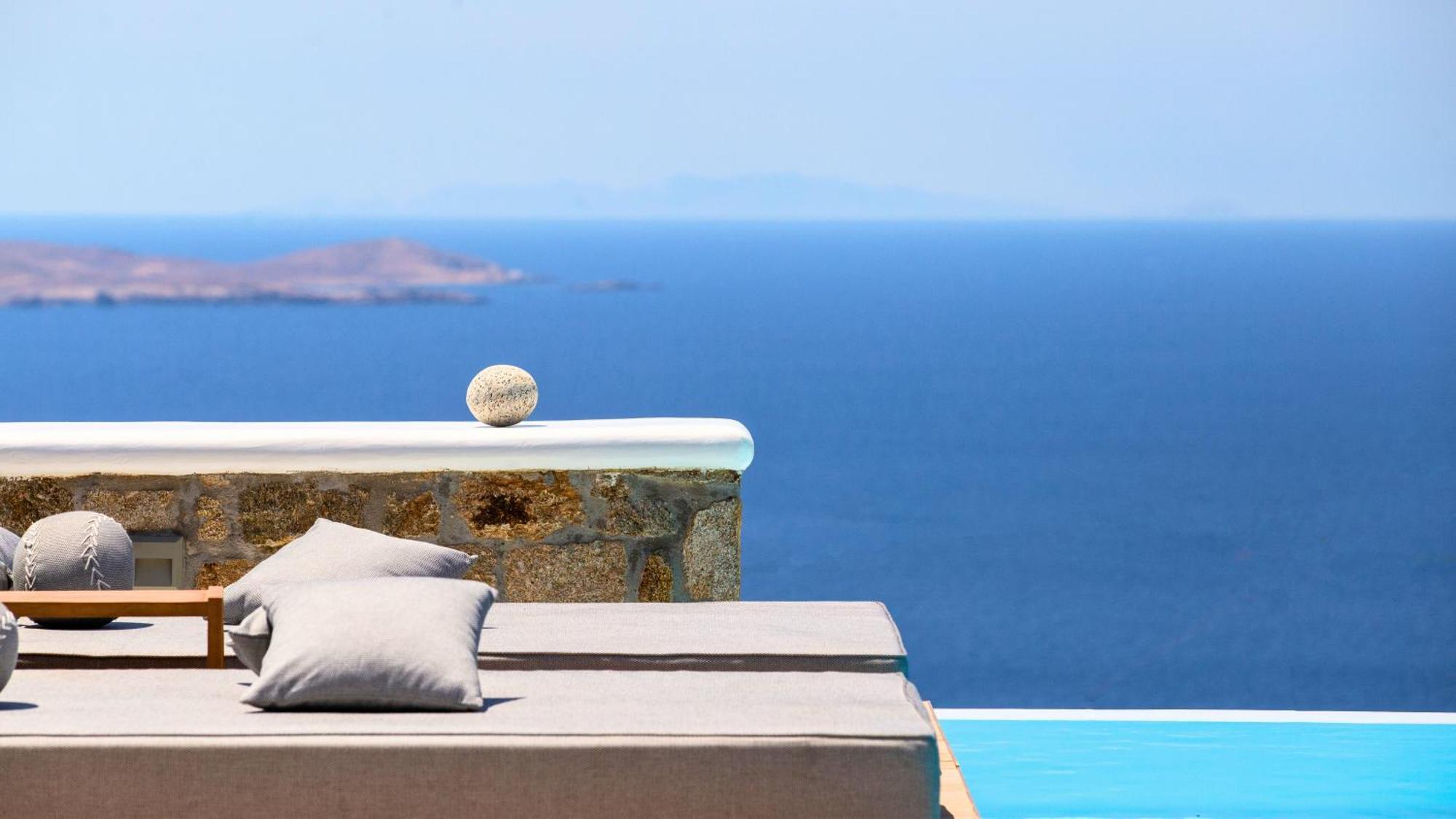 Villa Panamera Mykonos, Private Heaven, Supreme View! Φανάρι Εξωτερικό φωτογραφία