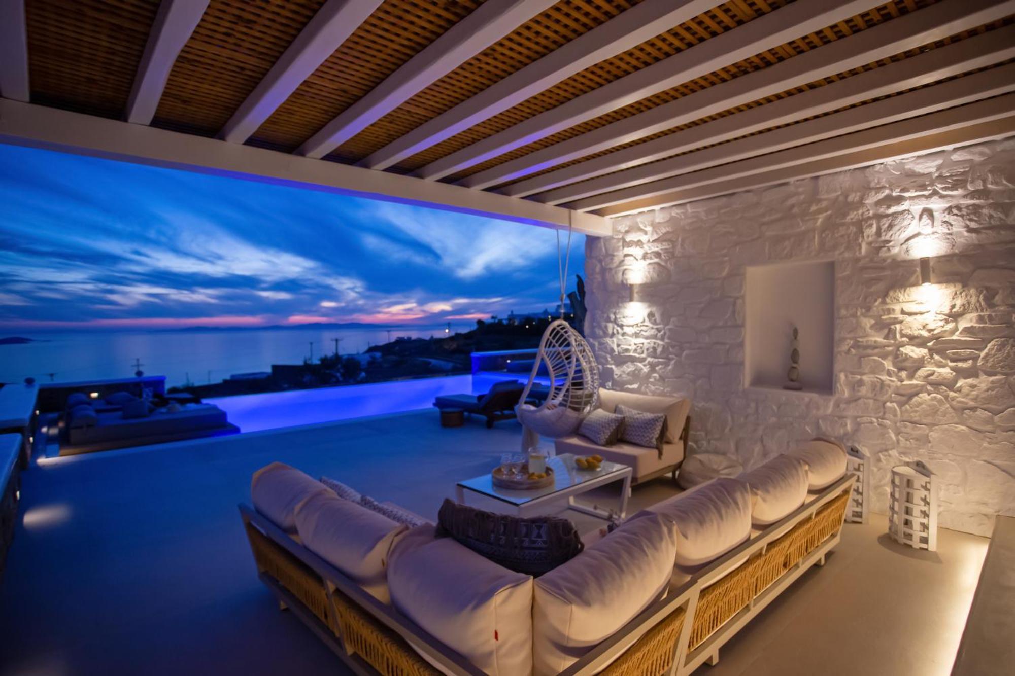 Villa Panamera Mykonos, Private Heaven, Supreme View! Φανάρι Εξωτερικό φωτογραφία