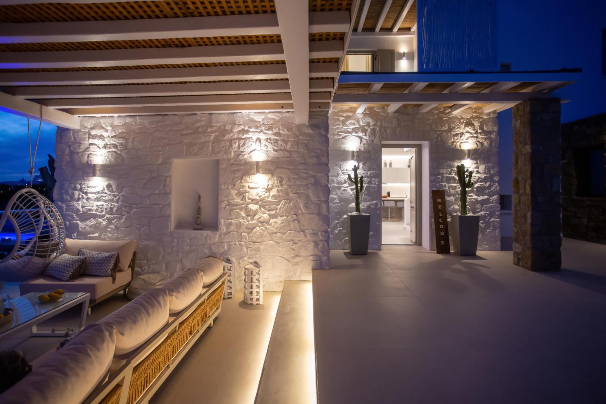 Villa Panamera Mykonos, Private Heaven, Supreme View! Φανάρι Εξωτερικό φωτογραφία