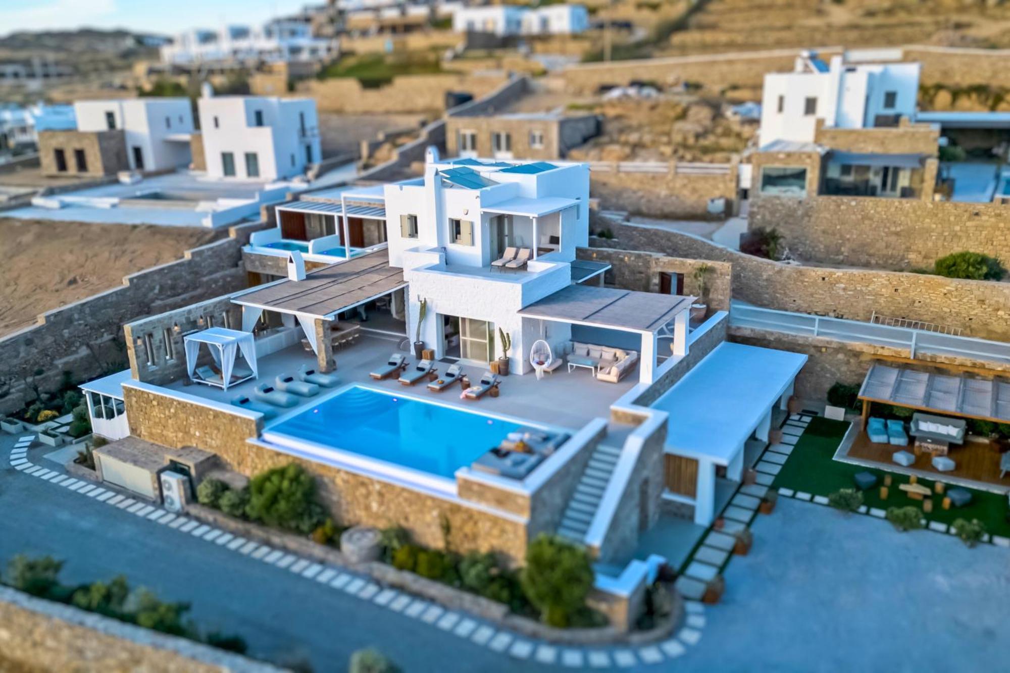 Villa Panamera Mykonos, Private Heaven, Supreme View! Φανάρι Εξωτερικό φωτογραφία