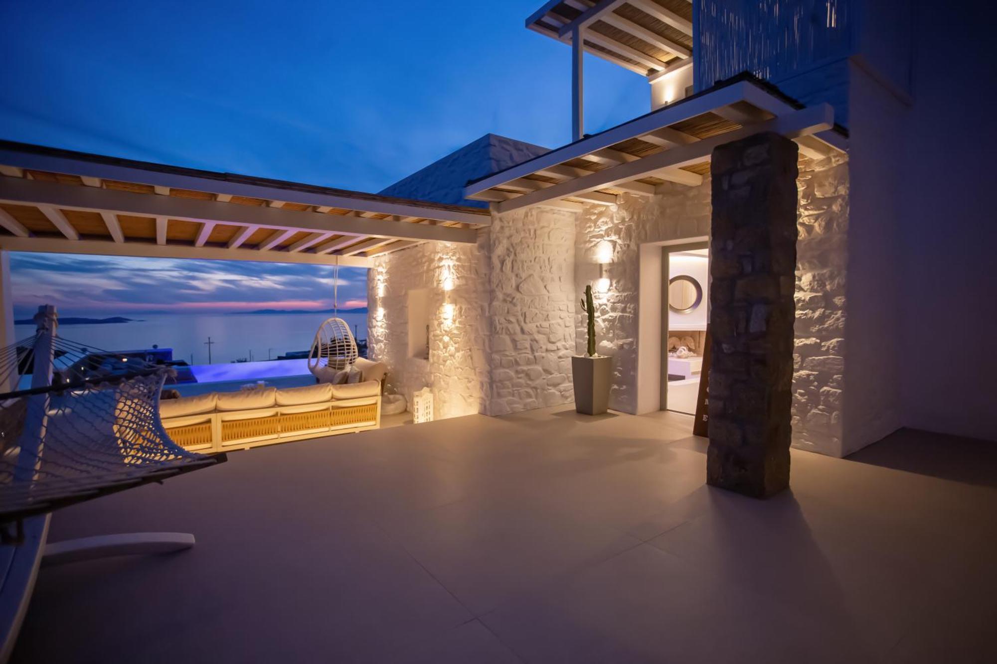 Villa Panamera Mykonos, Private Heaven, Supreme View! Φανάρι Εξωτερικό φωτογραφία